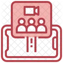 Group Video Call  Icon
