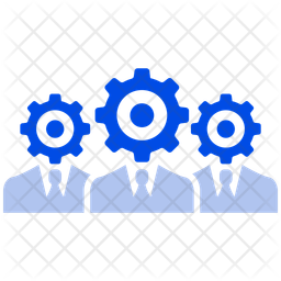 Group Work System Icon - Download in Dualtone Style