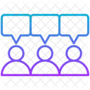 Groupe de discussion  Icône