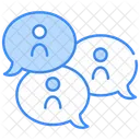 Groupe de discussion  Icône
