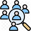 Groupe De Recherche Equipe Analyse Icône
