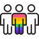 Groupe lgbtq  Icône