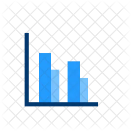 Grouped Bar Chart  Icon