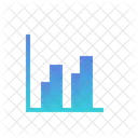 Grouped Bar Chart Business Report Icon