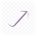 Grow Up Arrow Business Analysis Icon