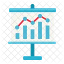 Growing Graph Chart Icon