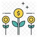 Growing Income Growth Dollar Icon