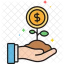 Growing Business Profit Business Growth Icon