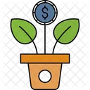 Growing Business Business Success Profit Icon