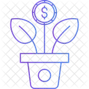 Growing Business Business Success Profit Icon