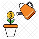 Growing Plant Growth Icon