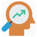 Human Head Thinking Mind Icon