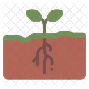 Growing Plant Soil Icon