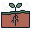 Growing Plant Soil Icon