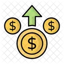 Growing Money Economy Icon