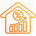 Growing Home House Icon