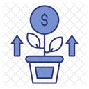 Growing Income Profit Financial Growth Icon