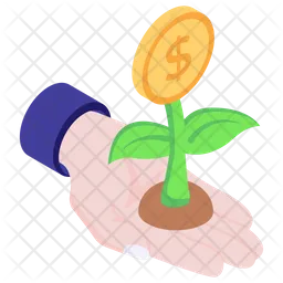 Growing Money  Icon
