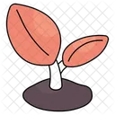 Mud Plant Sprout Growing Plant Icon