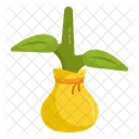 Mud Plant Sprout Growing Plant Icon