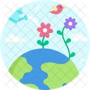 Growing Plants Grow Plants Icon