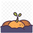 Growing Plant Mars Icon