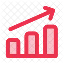 Growth Benefit Bar Chart Icon