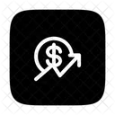 Growth Benefit Line Graph Icon