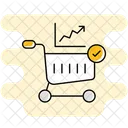 Growth Business Graph Icon