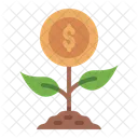 Growth Plant Money Icon