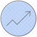 Growth Lineal Color Icon Icon