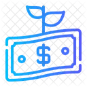 Growth Invest Banknote Icon