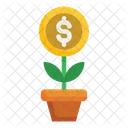 Growth Interest Rate Profit Icon