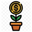 Growth Interest Rate Profit Icon