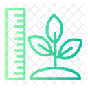 Growth Farming And Gardening Environment Icon