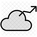 Cloud Computing Growth Icon