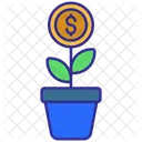 Growth Business Graph Icon