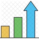 成長、分析、責任 アイコン