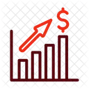Growth Business Graph Icon