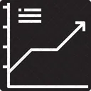 Line Graph Up Icon