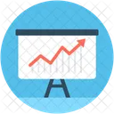 Growth Chart Analytics Icon