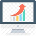 Growth Graph Online Icon