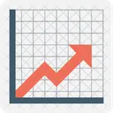 Graph Line Growth Icon