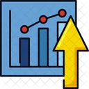 Growth Marketing Chart Icon