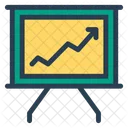 Growth Graph Board Icon
