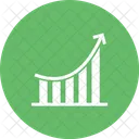 Growth Increasing Graph Icon