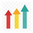Growth Inflation Graph Icon