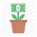 Growth Dollar Investment Icon