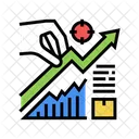Growth Business Color Icon
