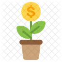Growth Plant Chart Icon